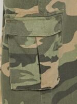 Cargo Pants Women Camouflage Wide Leg Knee Length Utility Shorts Cargo Pocket Casual Streetwear OEM Wholesale - Image 7