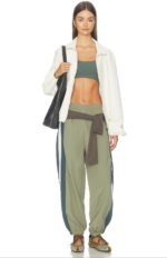 Women's Cargo Pants Fall High Waist Baggy Utility Multi Pockets Drawstring Parachute Streetwear Winter Wholesale Custom OEM - Image 2