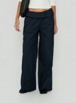 Women Wide Leg Knee Length Wide-leg Pants Button Fly Belt Loop Casual Summer OEM Wholesale - Image 5