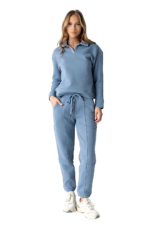 Women Fall Sets 2 Pieces Outfit Long Sleeves Blouse Pants Casual Lounge Comfortable Daily Wear Clothing Autumn Wholesale Factory - Image 2