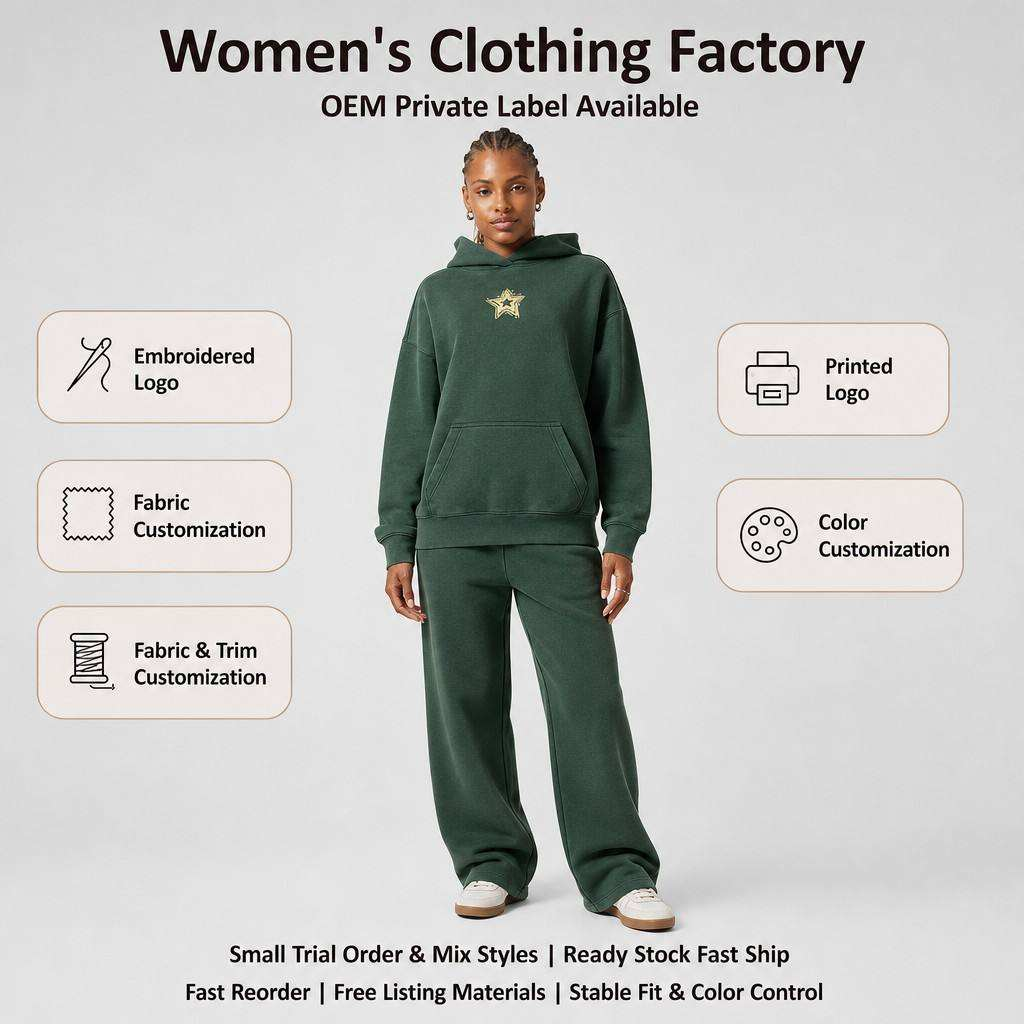 32-5 Women's Tracksuit Set 2 Piece Active Wear Zip up Hoodie Jogger Pants Matching Lounge Sweatsuit Set Wholesale - Image 1