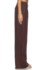 Women's Linen Pants High Waist Wide Leg Pleated Trousers Breathable Summer Palazzo Cotton Linen Casual Wholesale Custom OEM - Image 4
